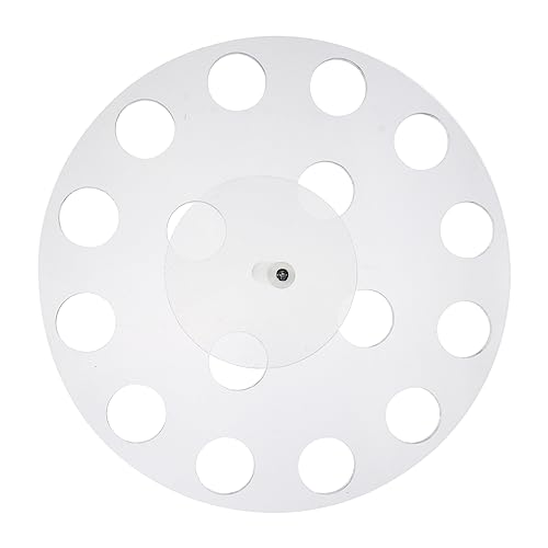 ABOOFAN 1Pc Transparent Acrylic Ice Cream Holder Stand with Slots for Parties Desserts and Events Sturdy and Easy to Install Display Rack