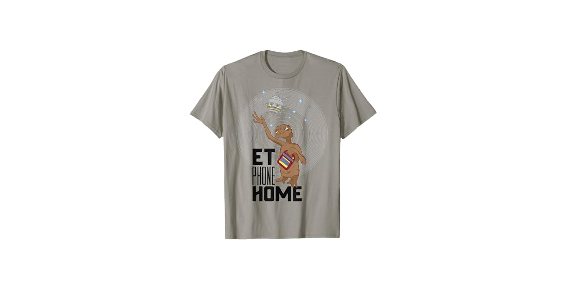 【GOOD ROCK SPEED】E.T. PHONE HOME T Amazon.com: E.T. Phone Home Movie Poster Box View T-Shirt