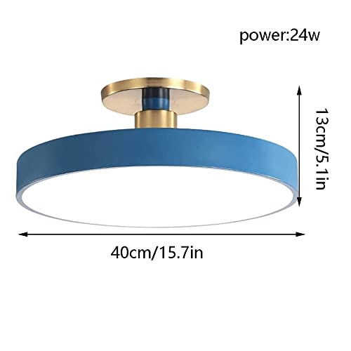 Plafonnier LED Dimmable Rond Résout le Manque de Lumière dans le Dressing