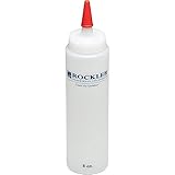 Standard 8 oz Refillable Glue Bottles w/Standard Glue Applicator Tips for Bottles – Clog-Free, Customizable Flow - Durable, Easy-to-Clean Woodworking Accessories for Precision