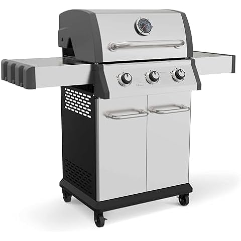 Dellonda 3 Burner Deluxe BBQ Grill Cover