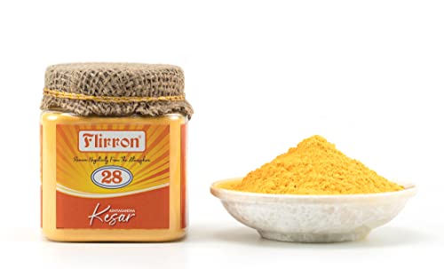 FLIRRON Premium Ashtagandh Kesar for Tilak and Pooja Purpose, Ashtagandh Kesar jar for Tika (100gm jar)
