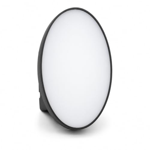 Image of FERA Modern Outdoor Wall Light | 3-in-1 Color Changing LED Up Down Lamp | Waterproof Exterior Wall Sconce for Home, Gate, Garden, Balcony & Patio (Switch Control) (Orbs)