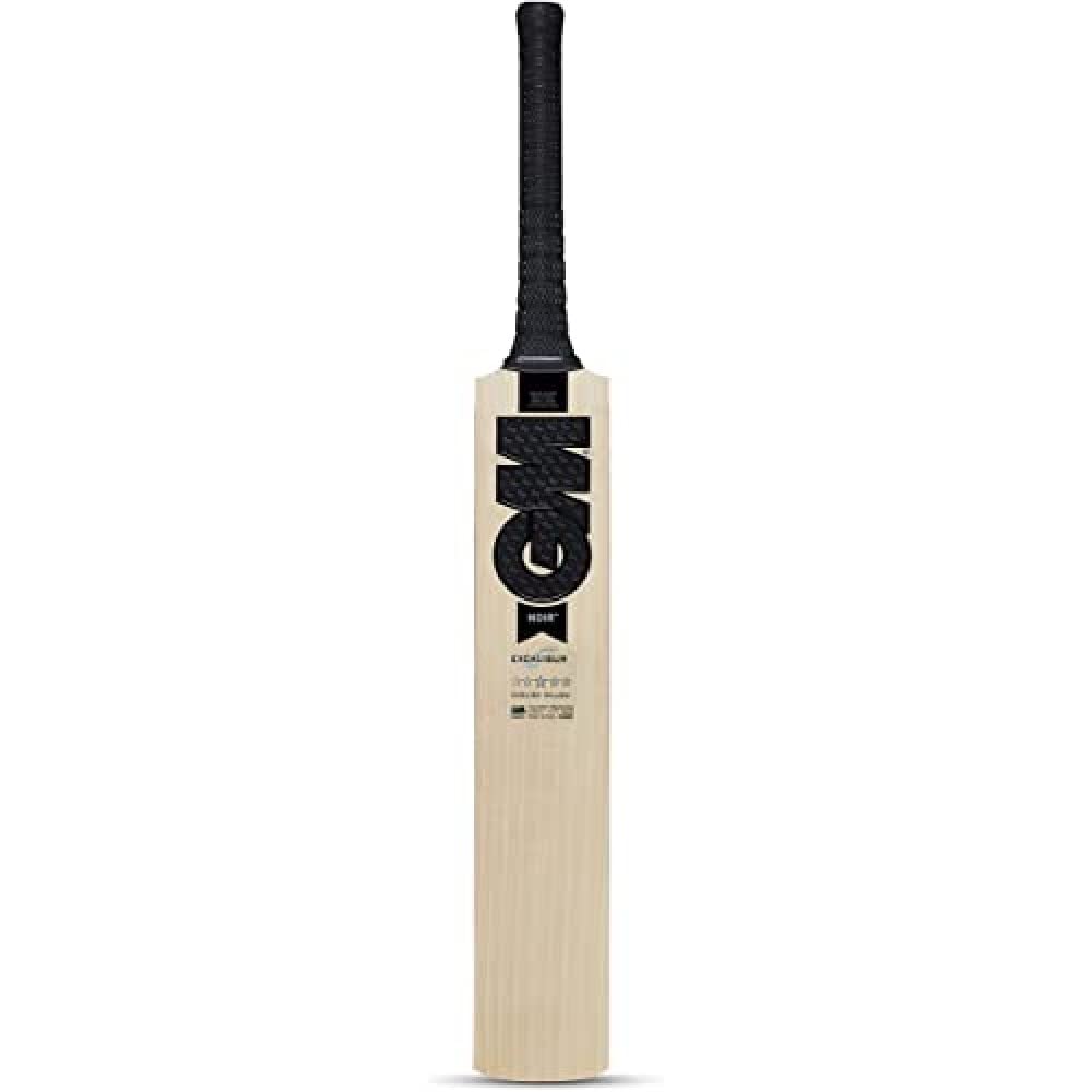 Noir Excalibur English Willow Professional Cricket Bat for Men and Boys | Free Cover | Ready to Play | Lightweight | Size-6|