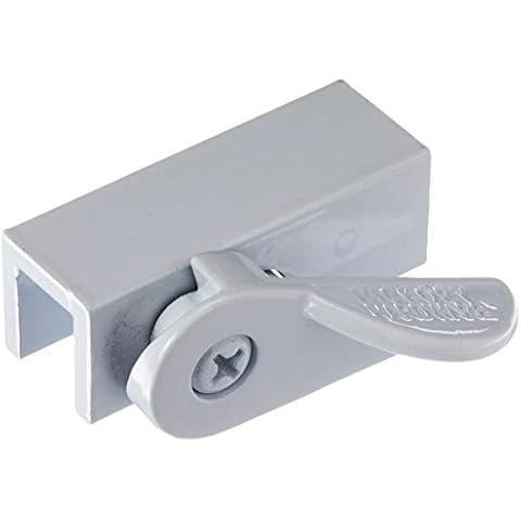First Watch Security 1940 Window Lock Window Slide Stop Finish, White Cover