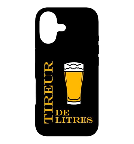 Amateur de bière Tireur de litres Humour beauf Homme bière Coque pour iPhone 17