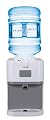 Primo Countertop Deluxe Water Dispenser, 3 Temp (Hot-Cool-Cold) Water Dispenser for 5 Gallon Bottle w/Child-Resistant Safety Feature, White/Gray