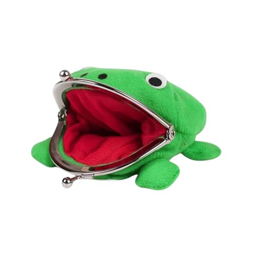 Anime Frog Coin Purse - Soft Plush Wallet with Flannel Lining, Cute Manga Design (FG1)2