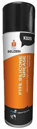 Selden K025 PTFE Silicone Grease, 480 mL Aerosol Spray