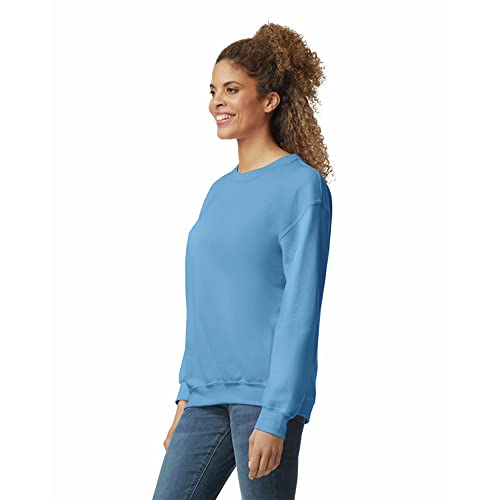 Image of Gildan Men's Cotton Spandex Polyester Blend Crew Neck Sweatshirt