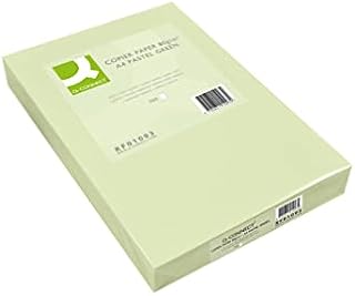 Q Connect A4 80gsm Green Ream Coloured Copier Paper