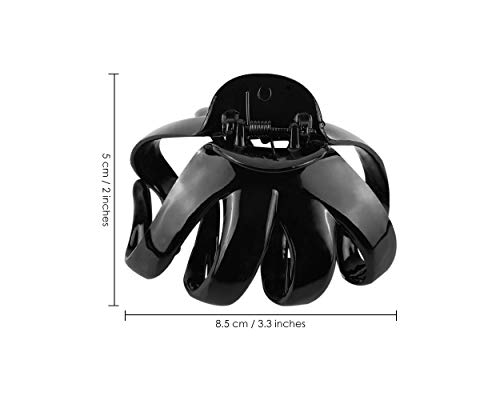 SCSpecial Large Octopus Clips 4 Pieces Octopus Jaw Hair Claw Clips for Thick Hair Spider Claw Hair Clip for Hair Accessories - Image 2