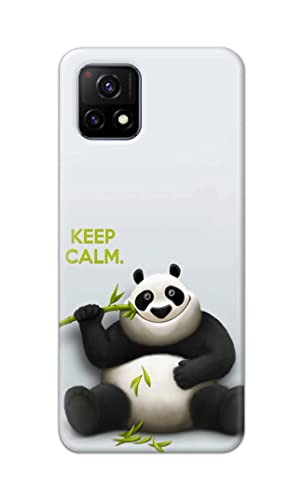 Image of PRINTFIDAA� Printed Hard Back Cover Case for Vivo Y52s | Vivo Y72 5G | Vivo Y31s 5G | Vivo Y52s t1 Back Cover (Cartoon Panda) -2808