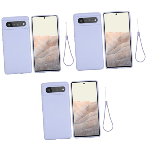 Coque de téléphone liquide Mikikit (lot de 3) avec cordon