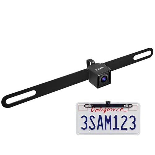 Image of ATOTOZONE AC-HD03LR 720P Rearview Backup Camera with 180 Wide-Angle,VSV (Virtual Surround-View),Live Rear View,Clear Night Vision,IP67 Waterproof,Compatible with A6PF /A6PL /S8(Excluding S8 UN /MS /Gen4)