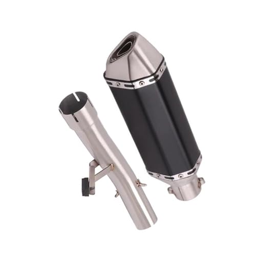 Silencieux d'échappement moto pour remplacer un pot rouillé de Suzuki GSX-650F sans fuite de gaz