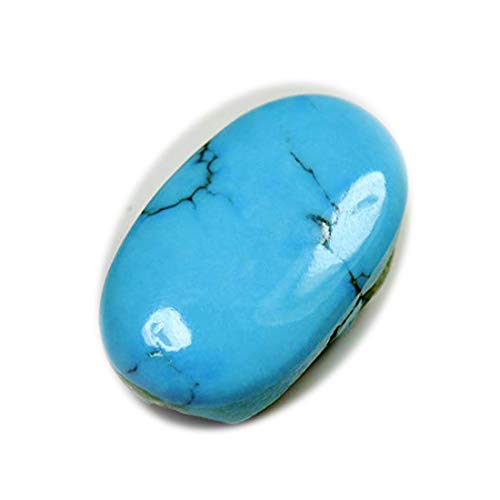 Turquoise ovale Feroza Rashi Ratan de 6,25 carats pour sublimer vos bijoux astrologiques