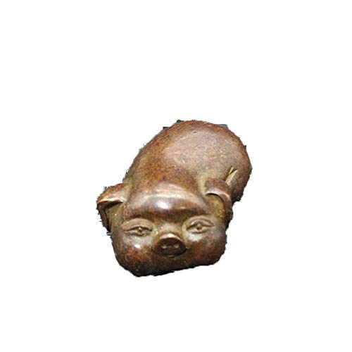 Articles en cuivre et decoration de cochon miniature pour salon moderne