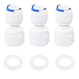 Photo Gallery zyamy 3 pz dritto npt adattatore filettatura 1/2 "fnpt a 1/4" tubo od push fit quick connect plastica ro raccordi accessori purificatore d acqua Photo Gallery zyamy 3 pz dritto npt adattatore filettatura 1/2 "fnpt a 1/4" tubo od push fit quick connect plastica ro raccordi accessori purificatore d acqua
