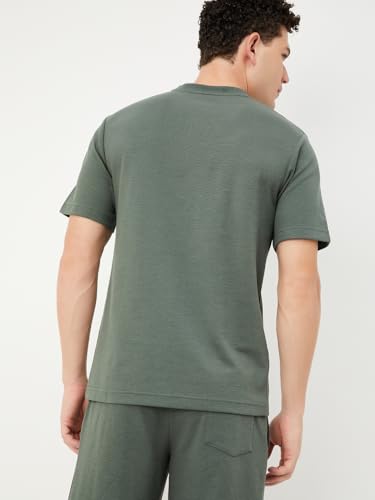 Image of Max Men's Solid Regular Fit T-Shirt