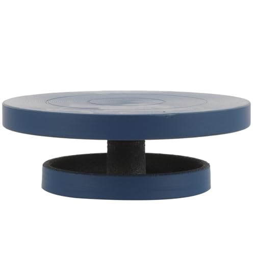 WEKAMOS Base Giratoria de Arcilla de Hierro Fundido con Rotación Plataforma Estable y Antideslizante para Escultura y Modelado Manual