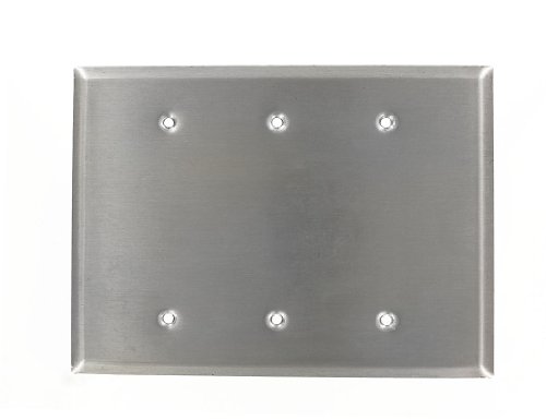 Placa de pared en blanco de 3 bandas para reformas de cocinas y salones 2