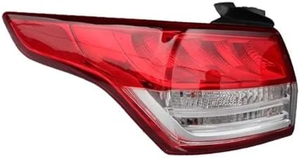 Car taillight Cover Car Accessories Tail Light Warning Brake Bumper Fog Lamp Auto Rear Taillight Assembly for Ford for Escape for Kuga 2013-2016 Car Rear Lamps