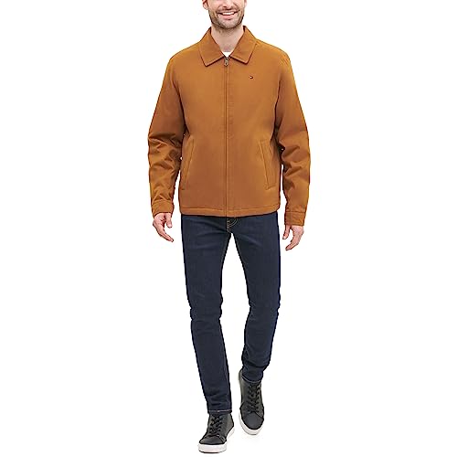 Image of Tommy Hilfiger Men's Lightweight Zip-up Microtwill Golf Jacket (Standard and Big & Tall Sizes)