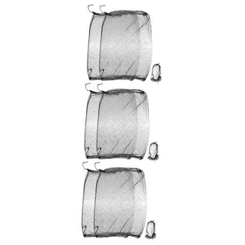 Filet pour chapeau d'extérieur portable avec visière anti-mouches et filet de pêche de rechange
