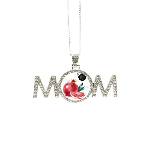 Collier grenade aquarelle : cadeau idéal de Fête des Mères pour maman
