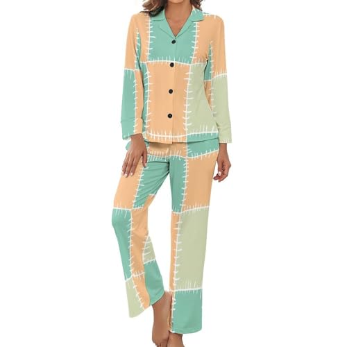Pyjama femme coupe ample col à revers résolvant le manque de confort nocturne