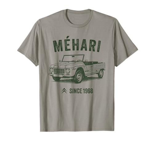 Citroën Méhari Voiture Rétro Véhicule Utilitaire 1968 T-Shirt