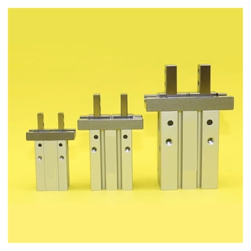 Cylindre à doigts MHZ2-40D : pince pneumatique en aluminium de précision - 3
