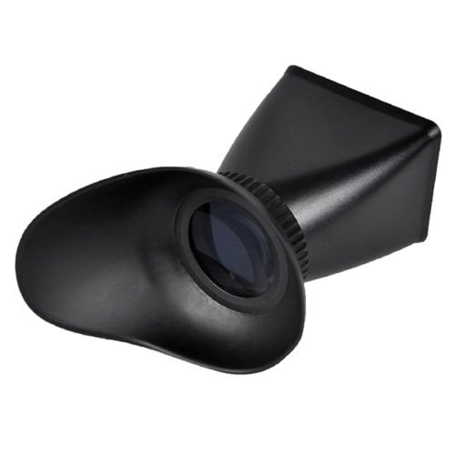 Fotga 2,8 x 3 "LCD Viewfinder Loupe Viseur en caoutchouc Extension V4 pour Sony NEX - 3/NEX - 5
