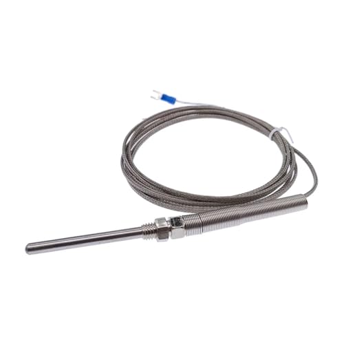 Sensor tipo K con sonda de 50mm termopar de acero inoxidable y cable de 4 metros 4