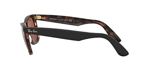 Image of Ray-Ban polarized Square Unisex Sunglasses (0RB2140|50.0 mm|Purple)