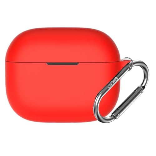 Image of Soft Silicone Case Cover for Realme Buds T310 | Buds N1 - Red