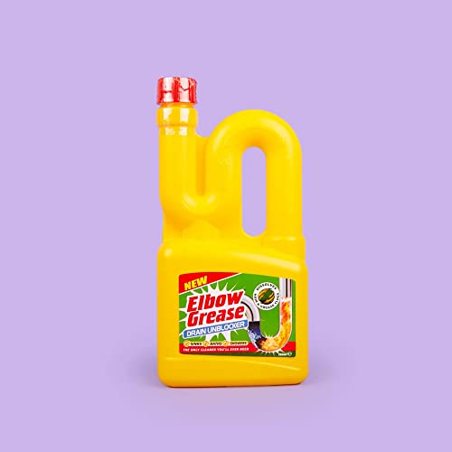 Destapacaños Elbow Grease Líquido - Limpiador de Alta Resistencia para Desagües y Fregaderos, Kit Todo en Uno para Destapar Cañerías (750 ml) miniatura 2