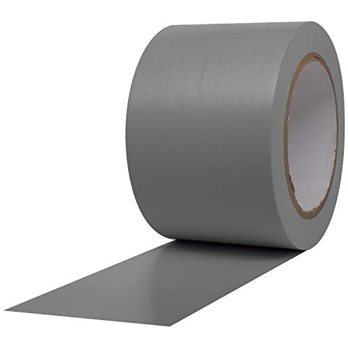 Image of ProTapes Pro 50 Premium Vinyl Safety Marking and Dance Floor Splicing Tape, 6 mils Thick, 36 yds Length x 3 inch Width, Grey (Pack of 1)