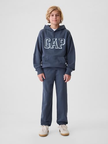GAP Boys' Logo Hoodie Hooded Sweatshirt3
