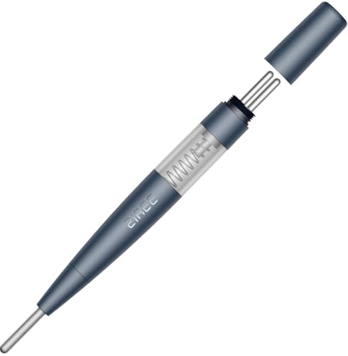 ZIREE フェイス ツボ押し棒 バネ式 美顔器 コリほぐし 筋膜リリース フェイスライン クマ 目元ケア 表情筋 リフトアップ 静音設計 フェイス 耳ツボ押し棒 男女兼用 (ブルー)