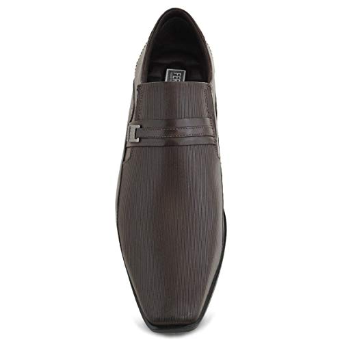 Sapato Social Ferracini Liverpool Natur Cafe Claro 41