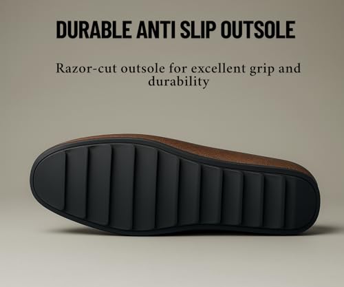 Image of Kraasa Men Stylish Causal Loafers | Premium Outdoor| Lighweight Slip-On's | Soft Cushioned Insole | Super Flexible, Comfortable for Men