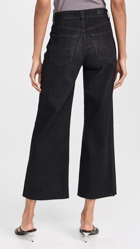 AG Adriano Goldschmied Women's Saige High Rise Straight Wide Leg Crop Jean3