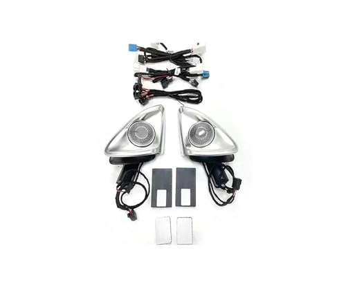 64 Color Colorful 4D Rotary Tweeter Compatible with Benz S-Class W223 2021-2023 Synchronize The Atmosphere Light Change