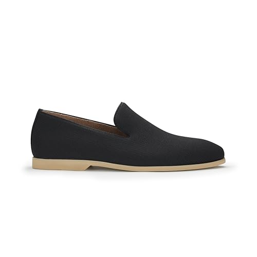 Image of Ferro Aldo Men's Slip-On Loafers | Woven Espadrille & Classic Styles | Casual & Formal Dress Shoes