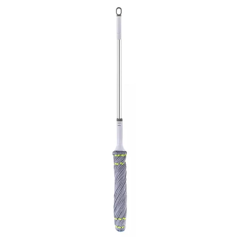Image of Squeeze Twist Mop with Self Wringing, Stainless Steel Handle, for Hardwood and Tile Floor Cleaning