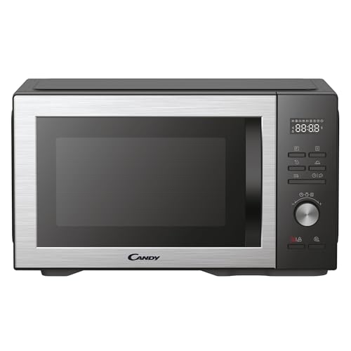 Candy CMCA29EDLB Four Micro-ondes Gril 1000W, Combiné à Chaleur Tournante, Grande Capacité 29L, Menus Pré-Programmés, Nettoyage Auto, Programmateur digital,...
