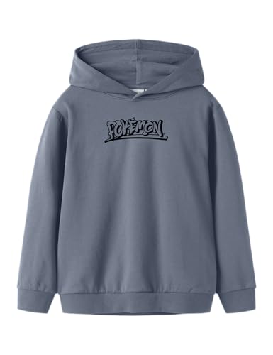 Nkmnim Pokemon Nreg Sweat WH BRU Sky, Piedra, 146-152