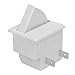 Interrupteur de porte de réfrigérateur à 2 broches, levier de commande utile HM-050K.4 2 broches (2 broches, Blanc)